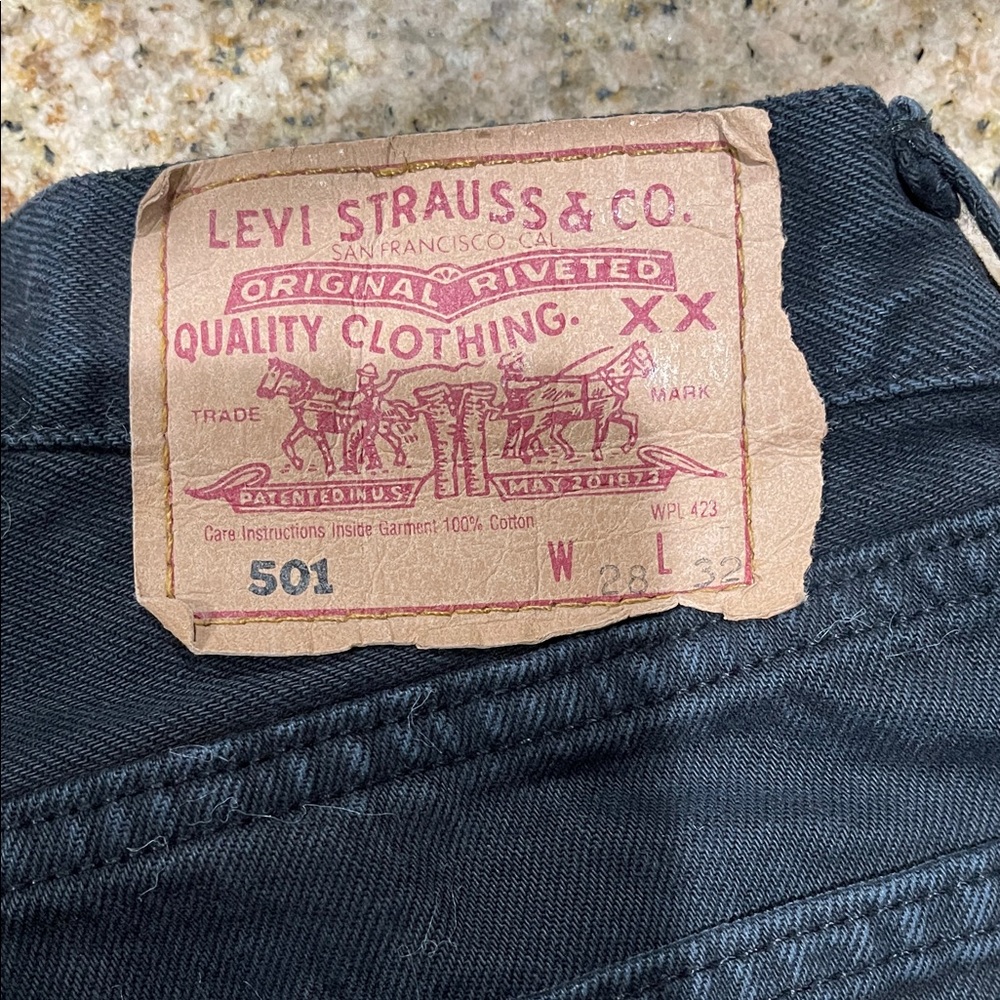 Levi's Men's Dark Blue Straight Jeans
